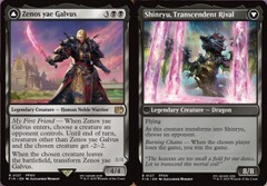Zenos yae Galvus // Shinryu, Transcendent Rival - Foil